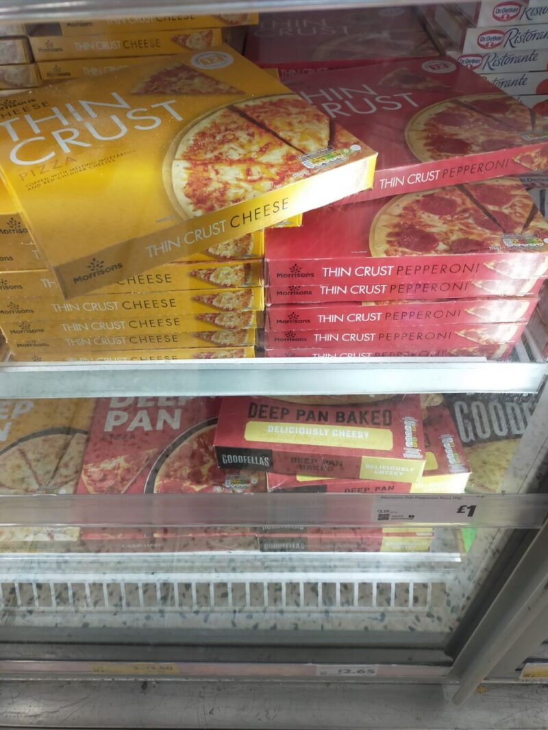 冷凍ピザ